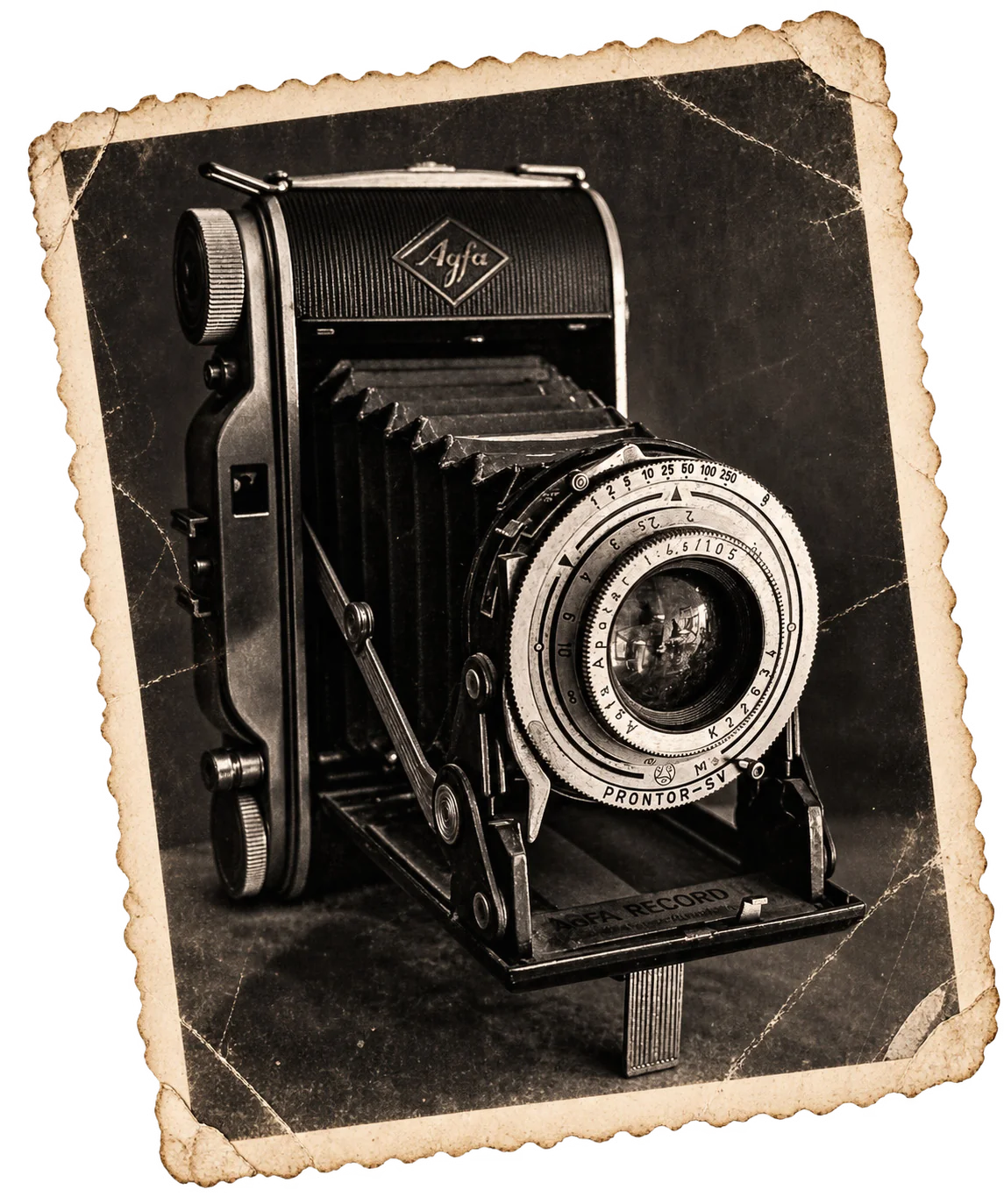 Máquina fotográfica Agfa antiga