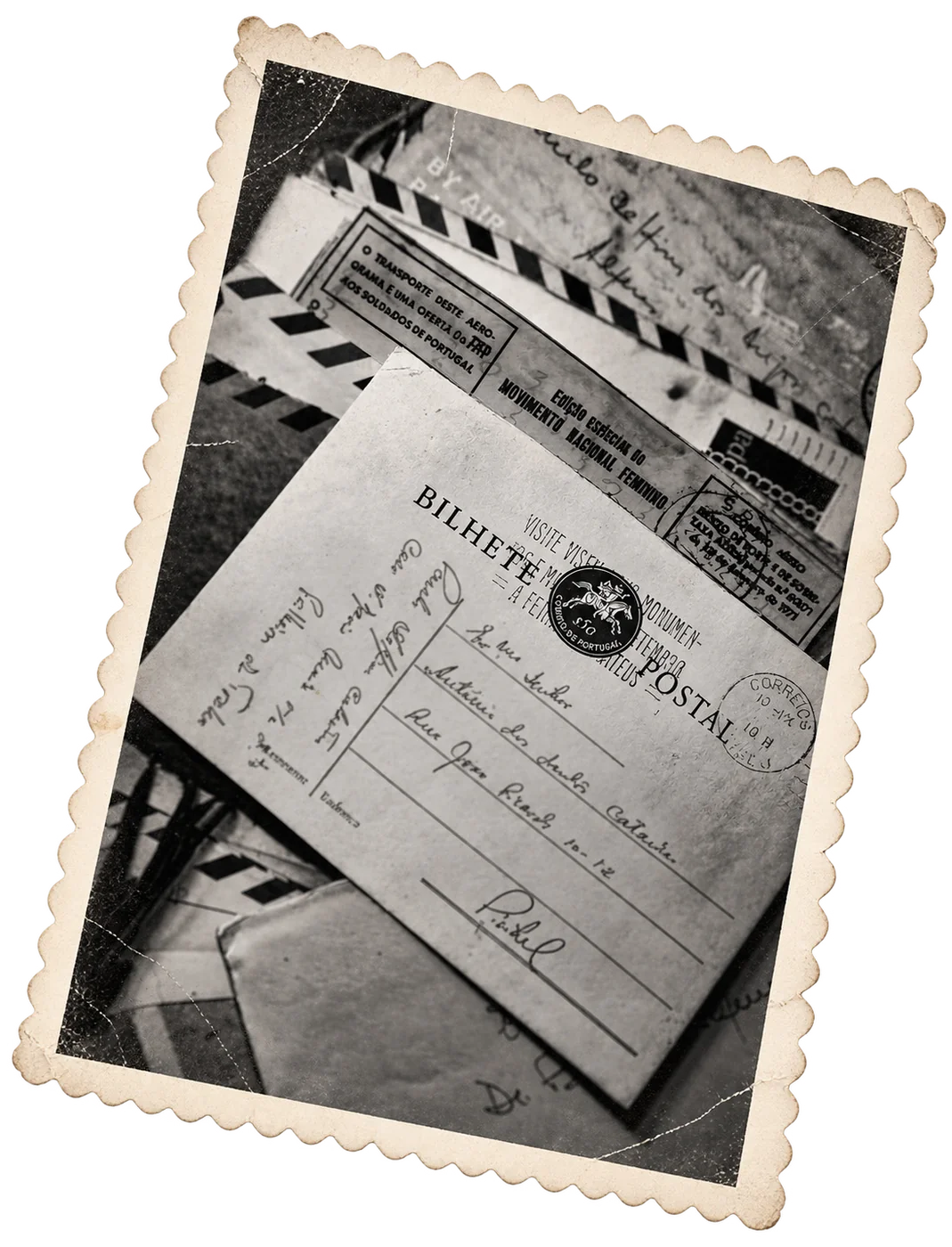 Bilhete postal antigo
